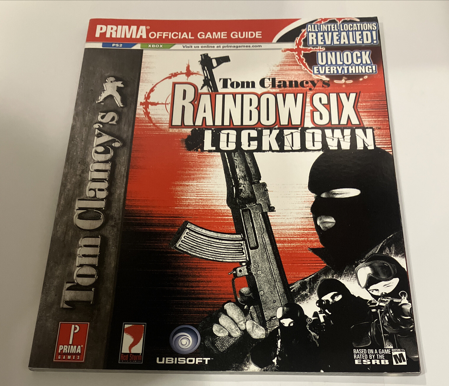 Rainbow Six Lockdown Prima Official Strategy Guide For PS2 And XBox
