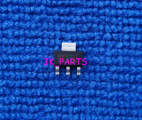 100pcs AMS1117-3.3 LM1117-3.3 AMS1117 LM1117 3.3V 1A Voltage Regulator SOT-223