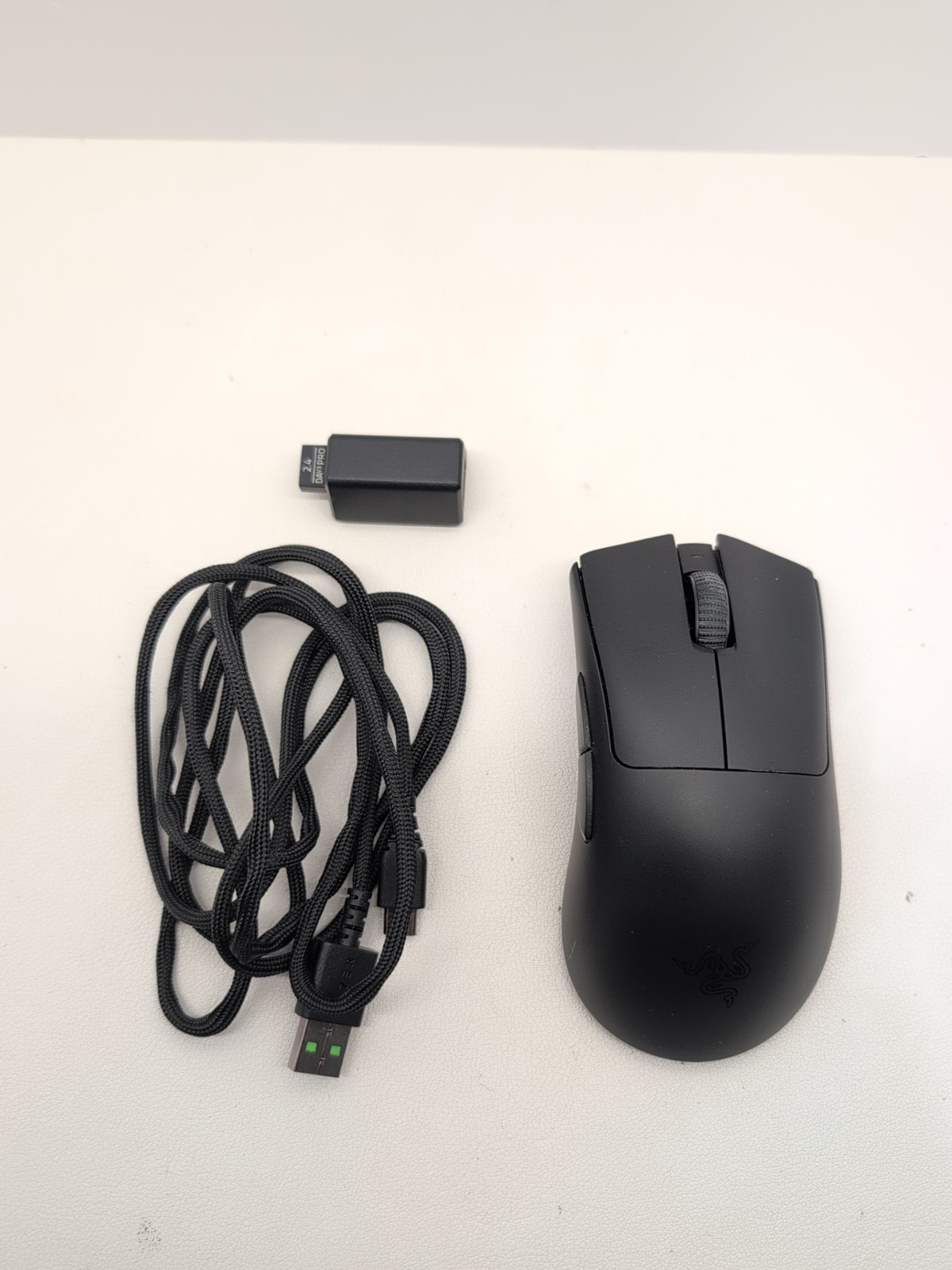 Razer DeathAdder V3 Pro Wireless Gaming Mouse Tested In Good Condition Z4#360