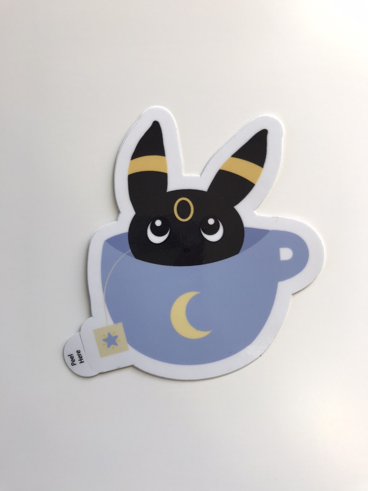 Pokemon Umbreon In A Cup Eeveelution Sticker