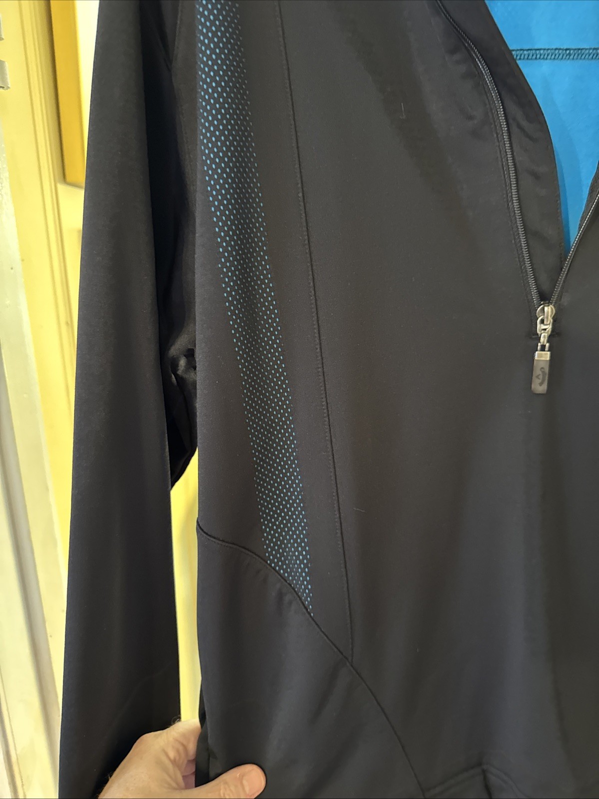 Women’s Small Nike DORAL Golf Pullover Jacket Long Sleeve Black
