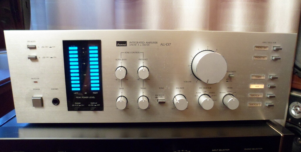 SANSUI AU-D7 Capacitor Replacement Kit