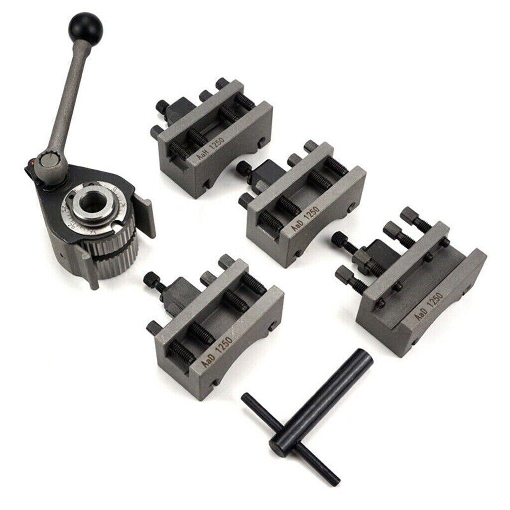 Aa Size Quick Change Tool Post Holder for Mini Lathe Multifix Lathe Tool Post