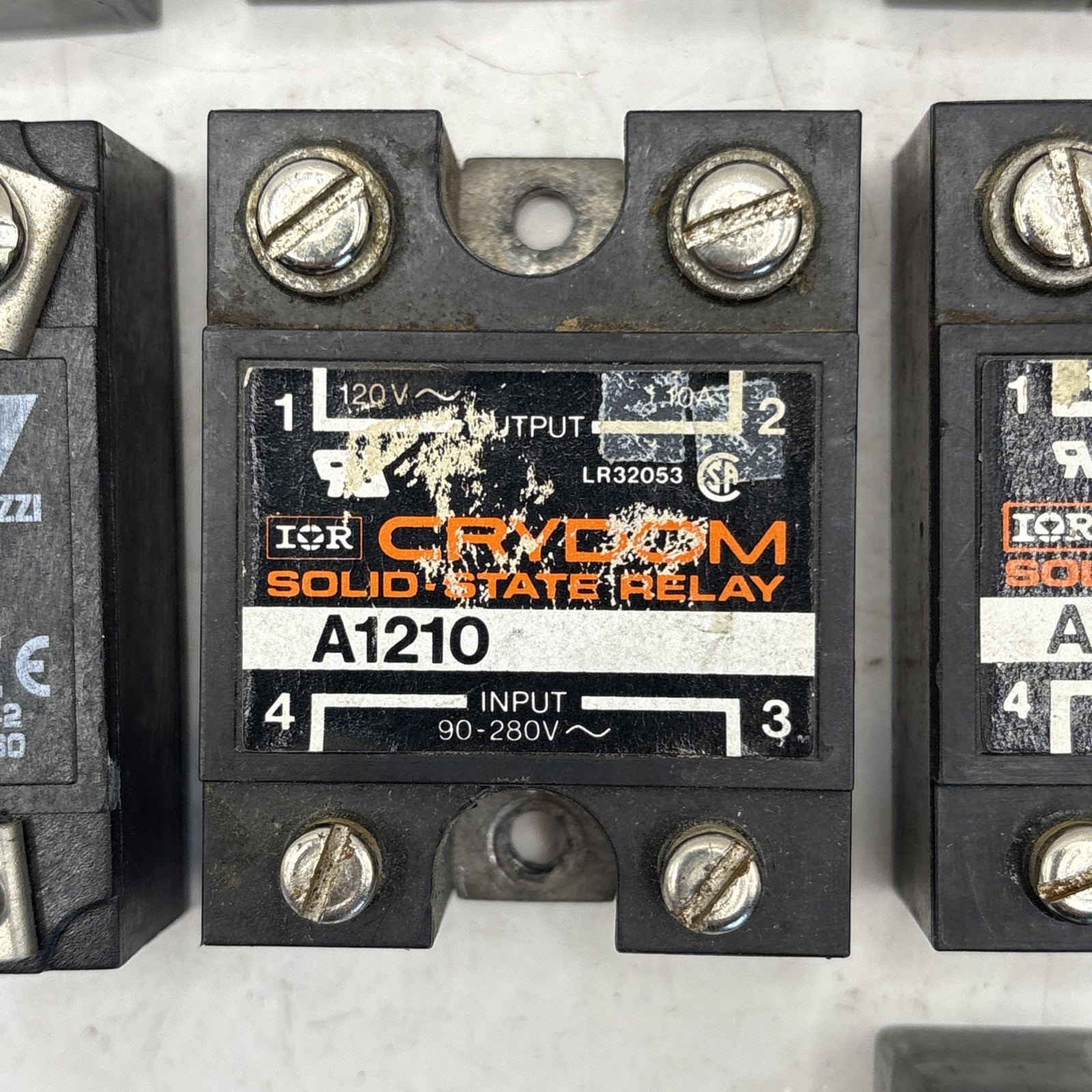 Lot Of 7 Assorted Solid State Relays