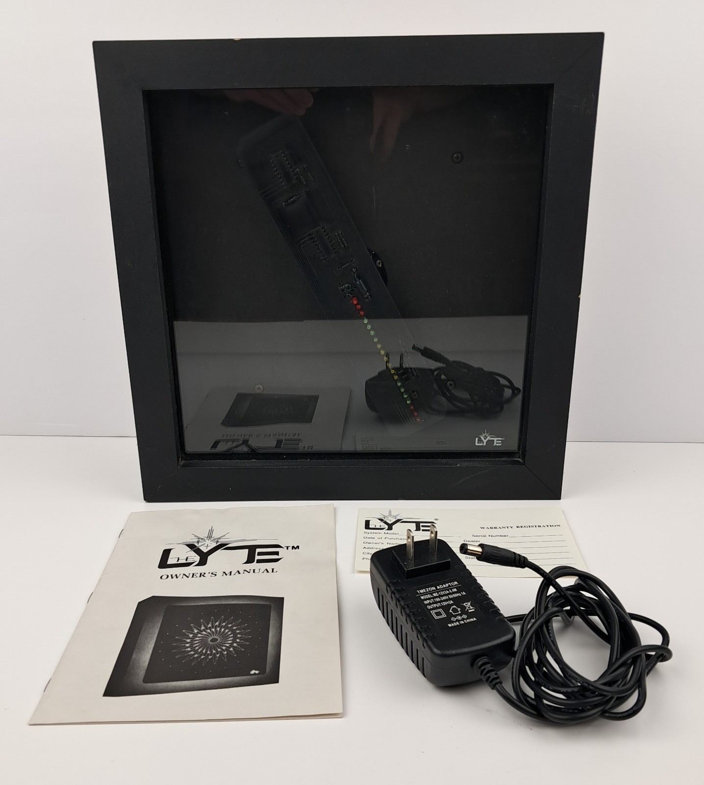 Clyde LYTE Electronic Audio Waveform Visualizer light Effect 1980's 20-LED