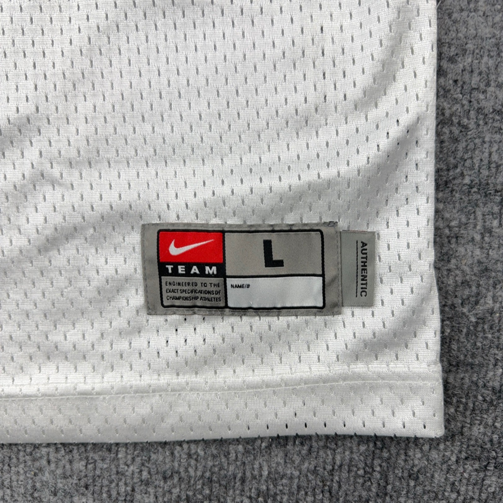 Nike Florida Gators Tim Tebow Jersey Mens Large Mesh White Blue #15 NCAA