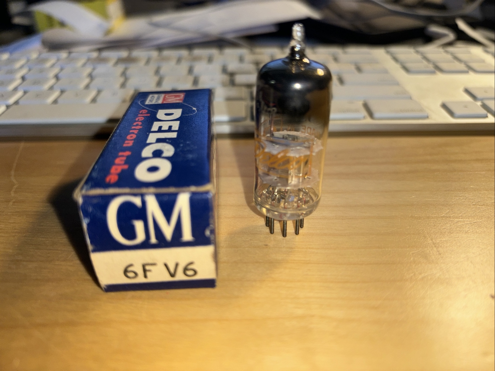 6FV6 Vacuum Tubes  GM Delco NOS