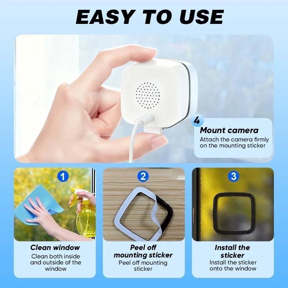 Safeview Window Camera Indoor Home Security Protection Device