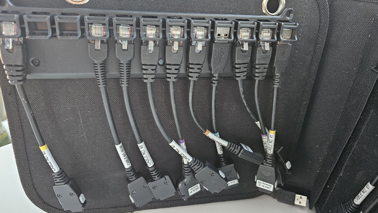 Cellbrite UME 360 Pro + Assortment of data cables (Untested)