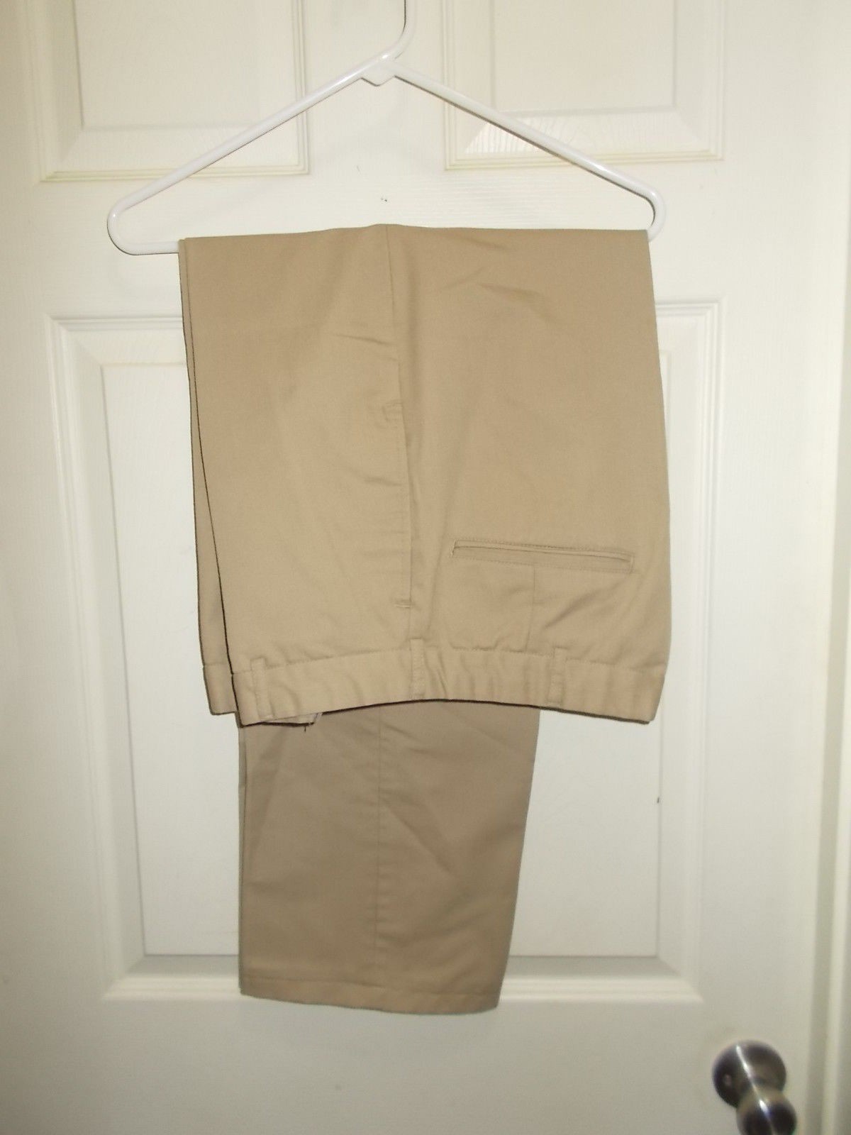 U.S. Military Men/Ladies Khaki Service/Dress Work Pants Trousers use Pull Down