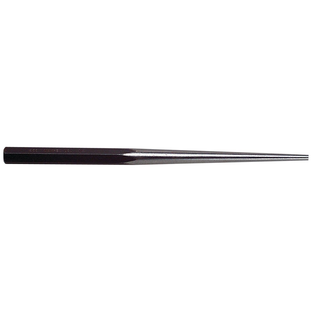 Wright Tool 9584 1/4 in x 12 in Line-Up Punch Alloy Steel Black Finish USA