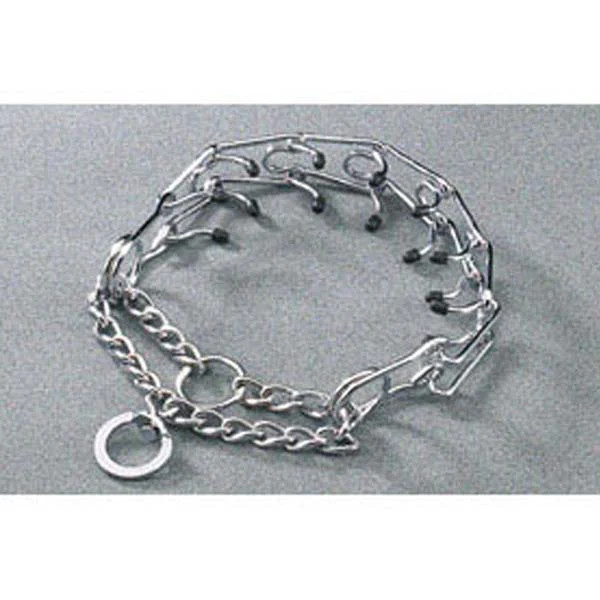 Pet Edge GG Prong Dog Training Collar - 14 Inch Length, 2.25mm Gauge