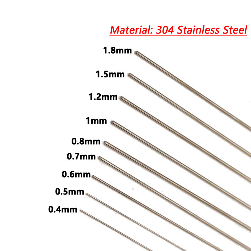 Spring Steel Wire 0.4mm 0.6mm 0.7mm 0.8mm 1mm 1.2mm 1.5mm 1.8mm Stainless Steel