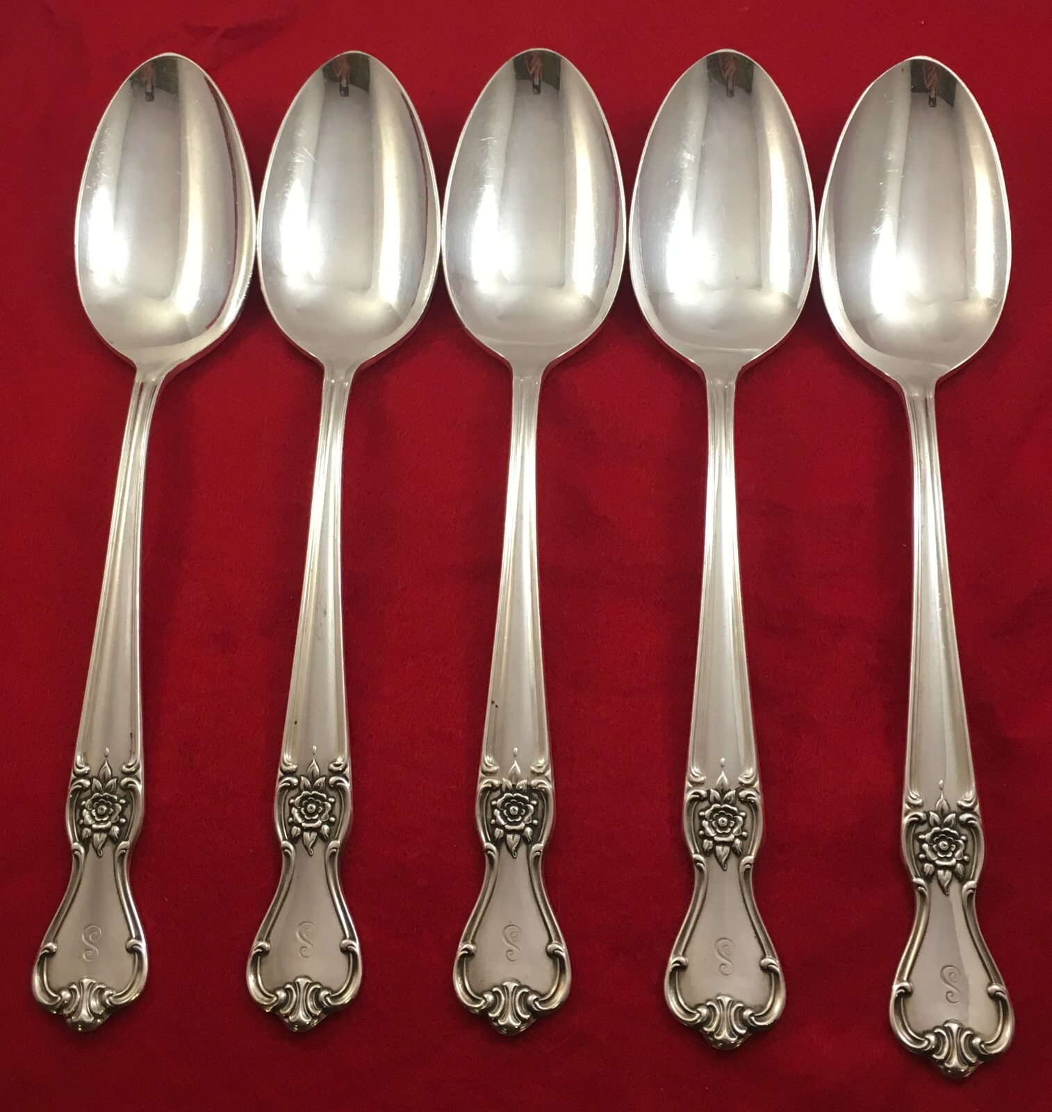 5-pc Solid Serving Set International SIGNATURE 1950 Mono S Silverplate Flatware