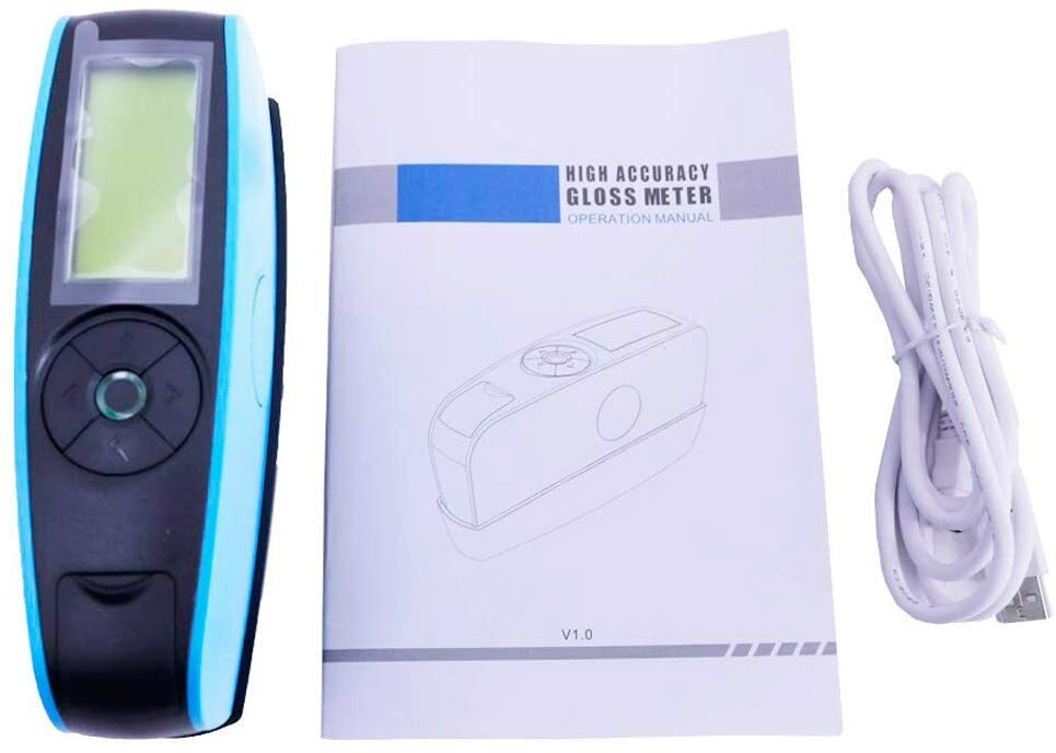 Multi-Angle Gloss Meter with 20°/60°/85° USB Interface for Paint Coating Plastic