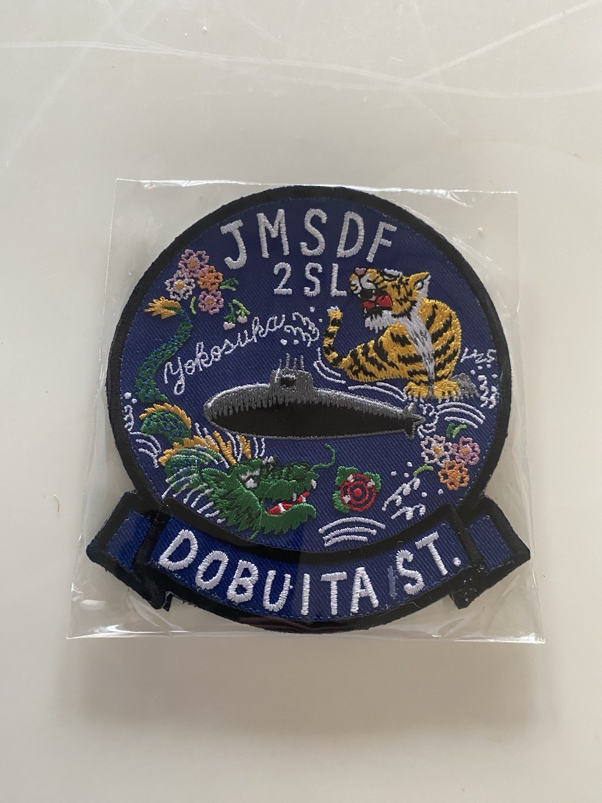 JMSDF Submarine Group × Dobuita St. Limited Patch Yokosuka
