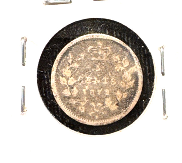Canada 1872 H five cents KM 2 AG (1)
