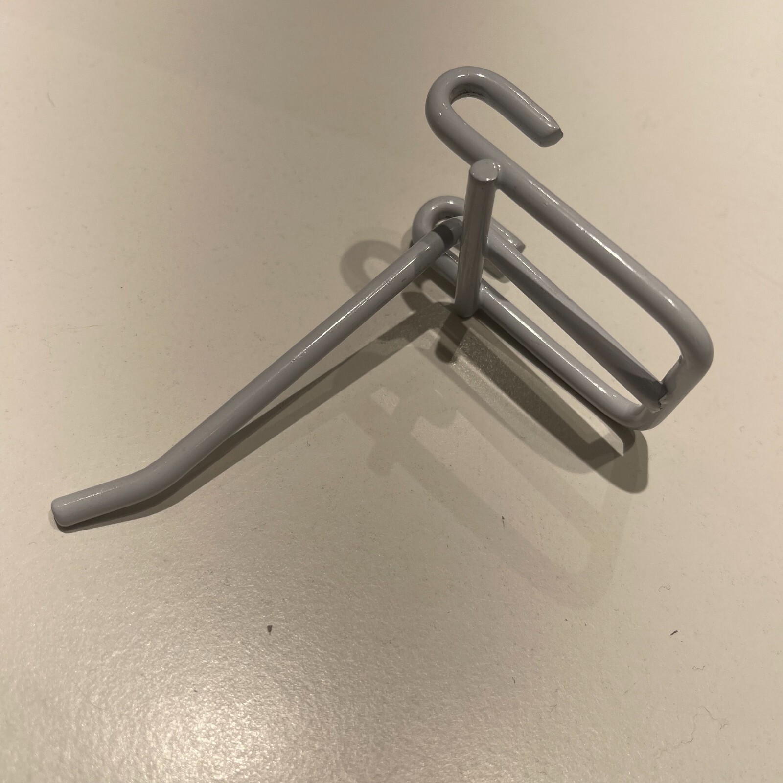 4" White Gridwall Screen Hooks