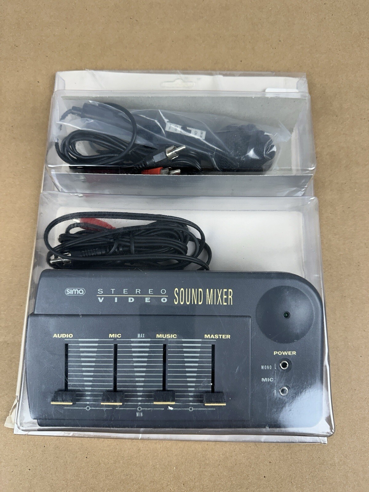 Sima Stereo Video Sound Mixer, SSM-3 Add Music to Home Movies Open
