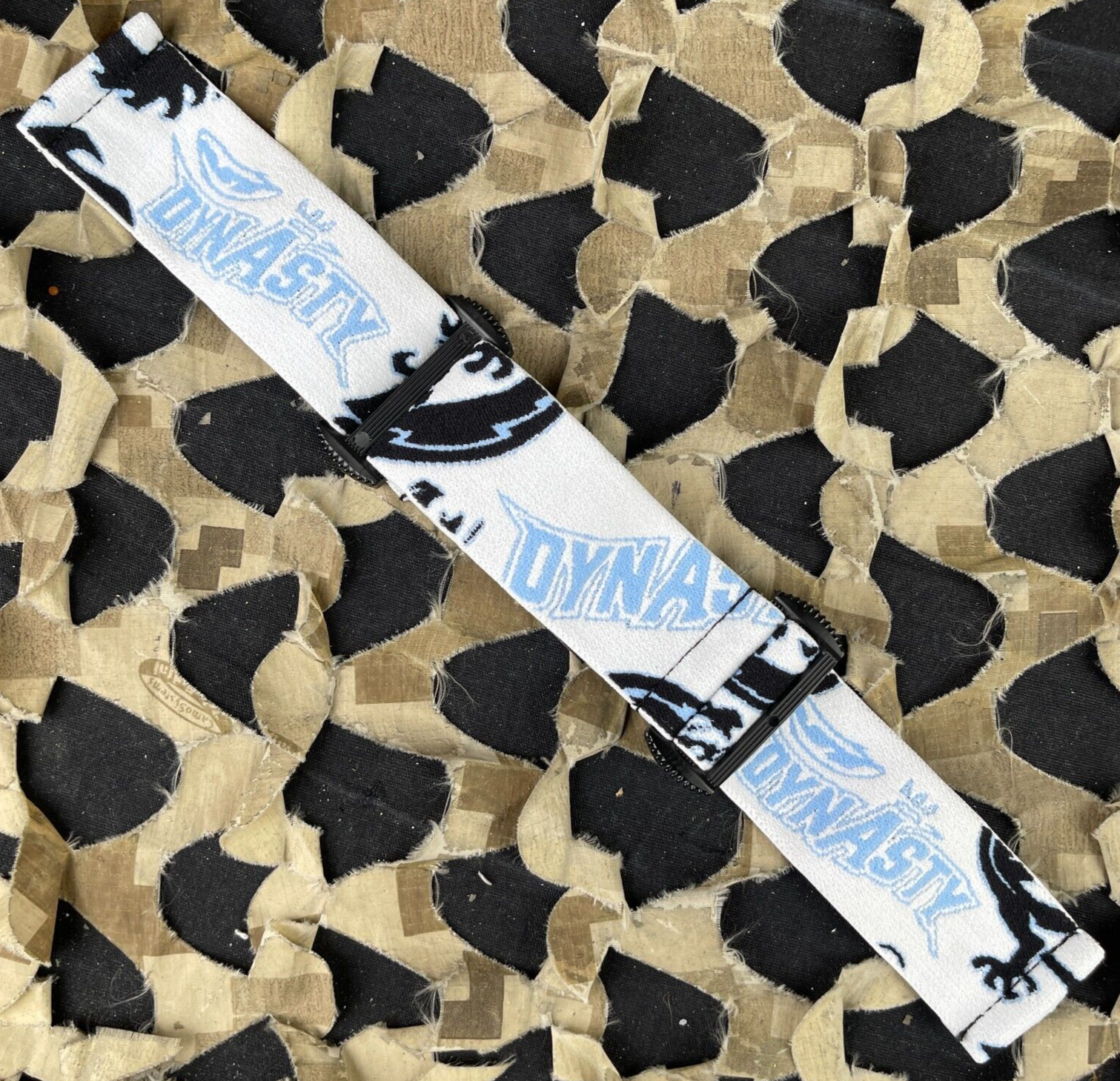 NEW JT ProFlex X/ProFlex Authentic Woven Goggle Strap - LE Dynasty Dragon Blue