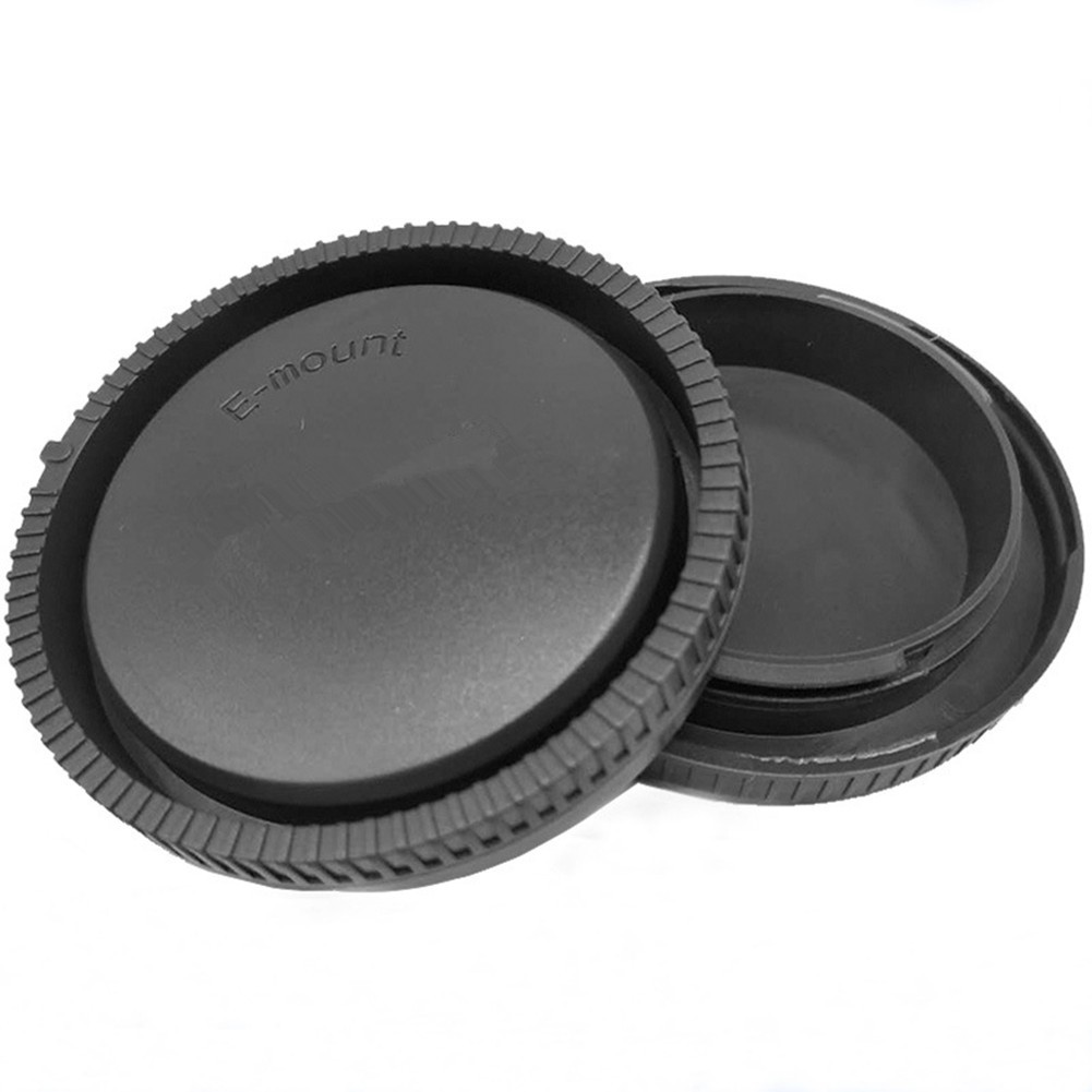 Replacement Camera Body Front Cap+Rear Lens Cap For Sony A5000 ILCE-A7 A6400 A7S
