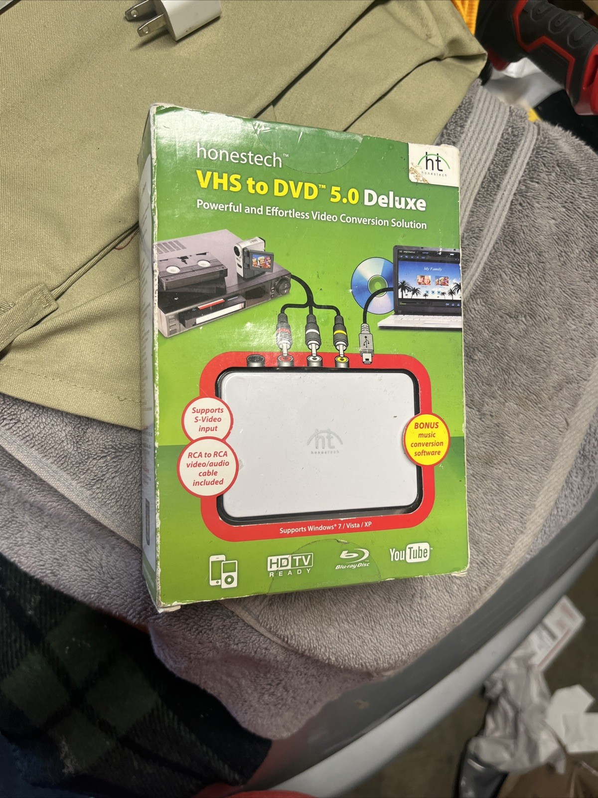Homestretch VHS To DVD 5.0 Deluxe (Powerful And Effortless Video Conversion)