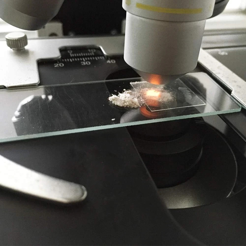 100PCS Clear Transparent Blank Microscope Slides and 100PCS Square Coverslips Co