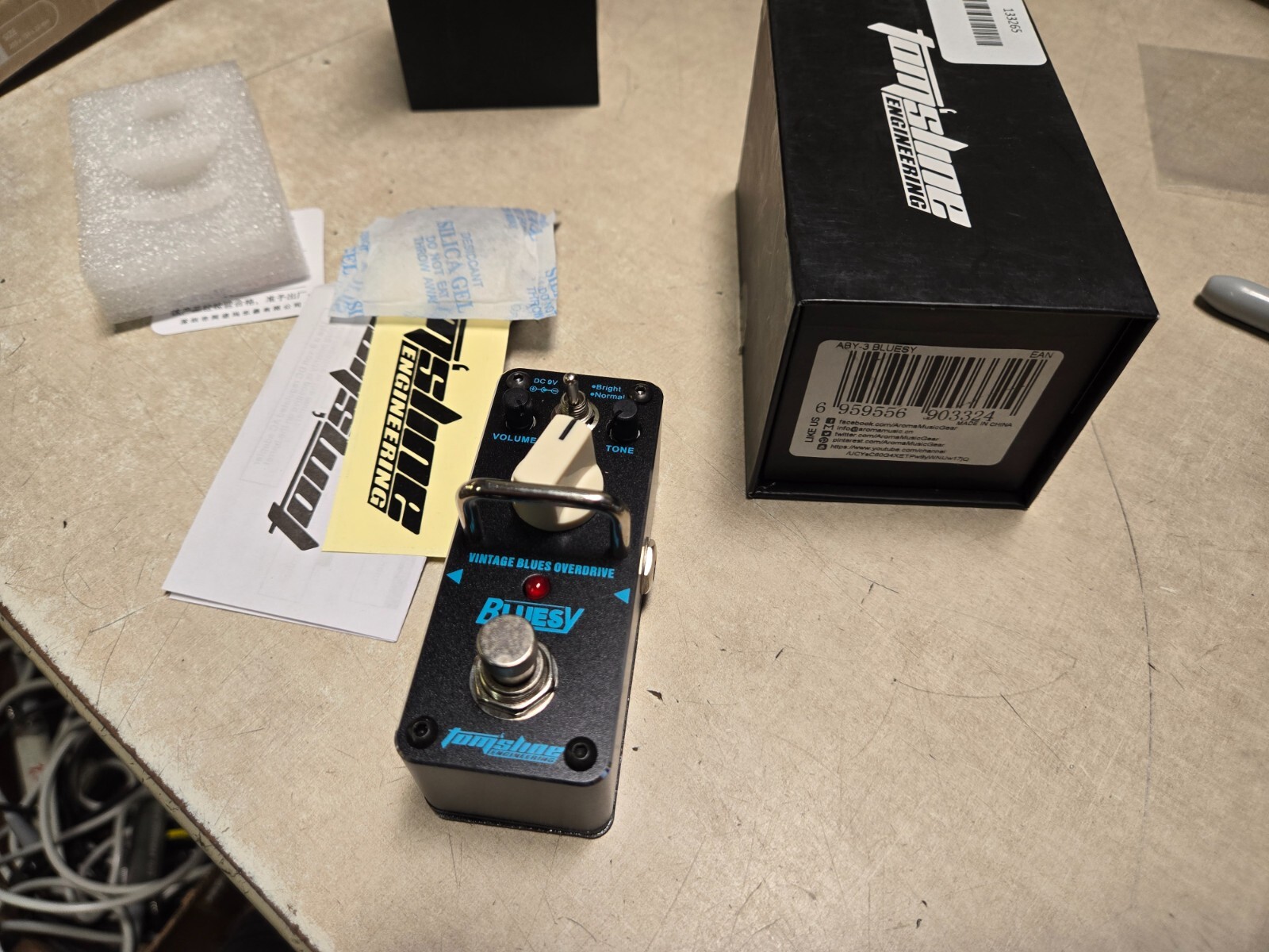 Tomsline BLUESY Effects Pedal Guitar Effects ABY-3