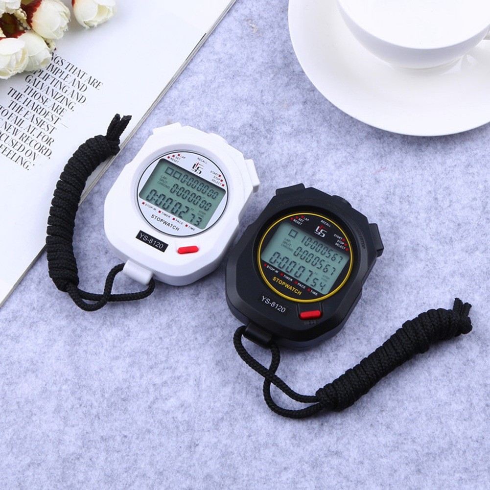 Digital Timer Stopwatch Chronograph Sports Training Digital Chronometers7737