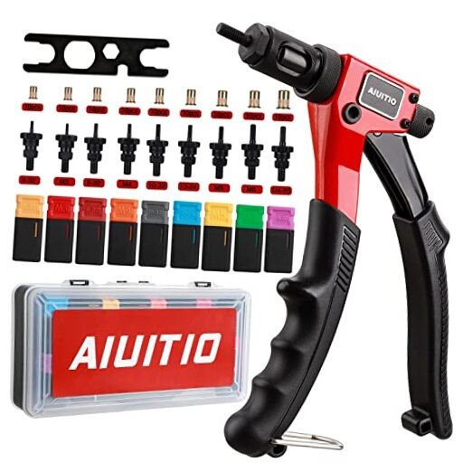 8" Rivet Nut Tool Kit - 9 Metric & SAE - 8" Rivet Nut Tool