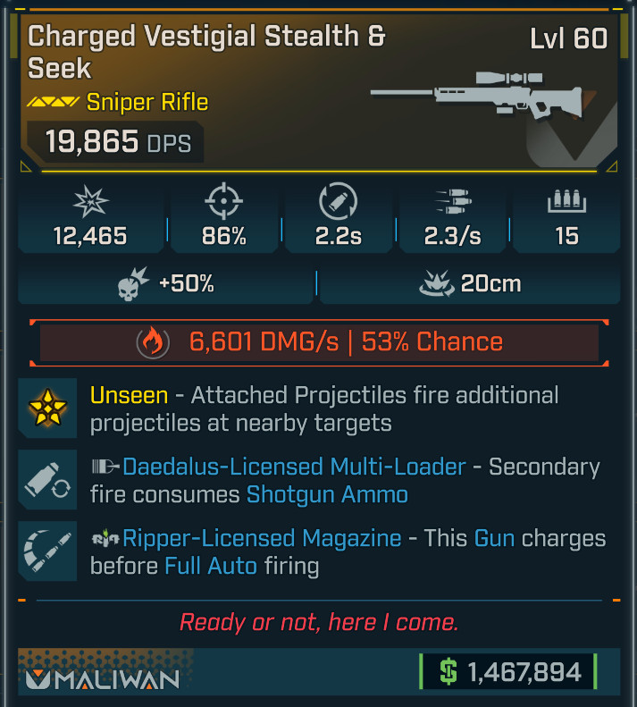 Borderlands 4⭐INCENDIARY STEALTH & SEEK SNIPER⭐SHOTGUN AMMO⭐RIPPER MAG