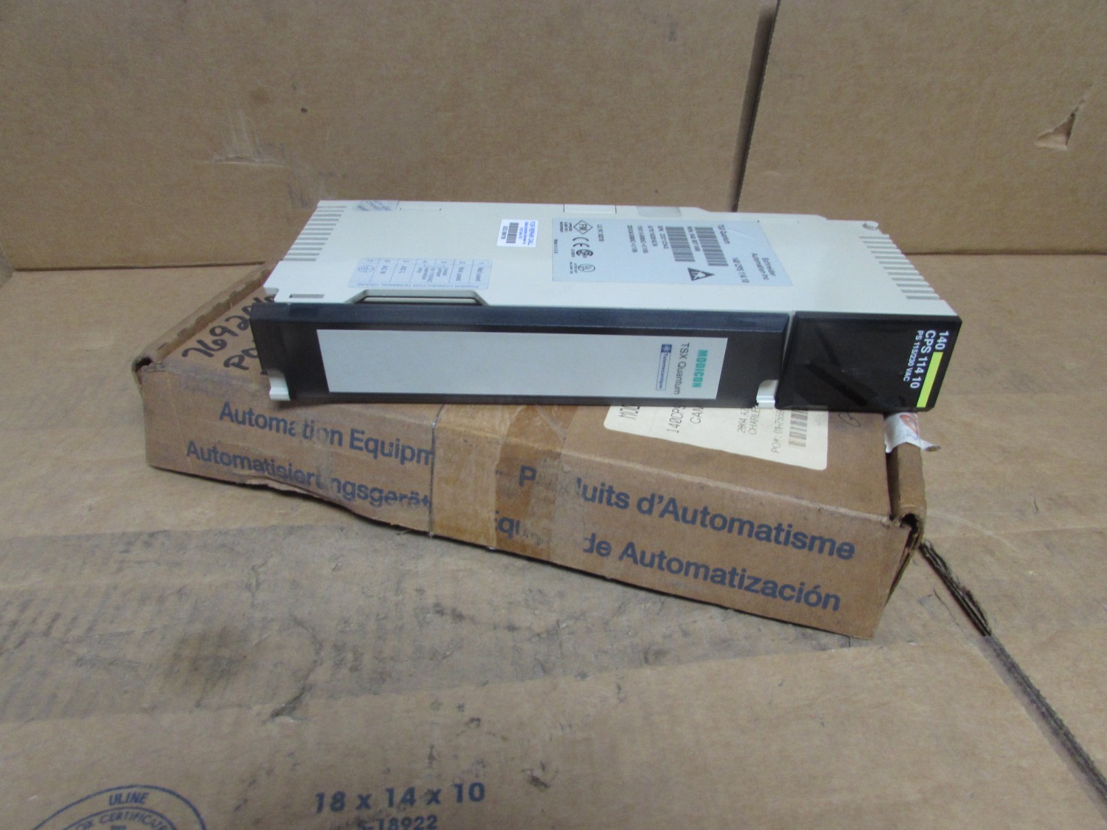 Schneider 140CPS11410 I/O AC POWER SUPPLY MODULE ( USED TAKEOUT!!! )  MAKE OFFER