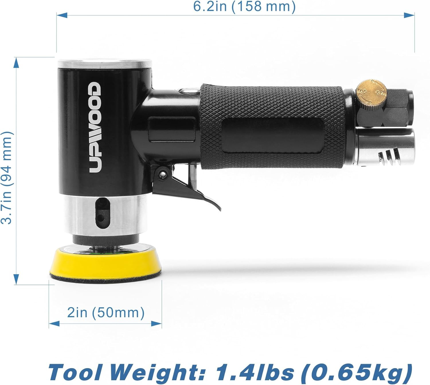 2'' 3'' Mini Orbital Air Sander by , Small Pneumatic Random Orbital