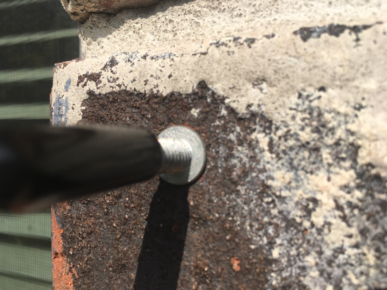 100 X Hurricane Shutter Vinyl bolt Caps 5/16 Inside Diam -1" L     U GET *100*