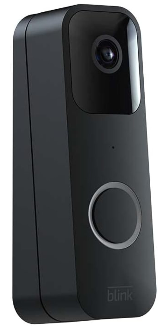 Wedge Mount ONLY, for Blink Video Doorbell, Tilts Camera for Better View – Black
