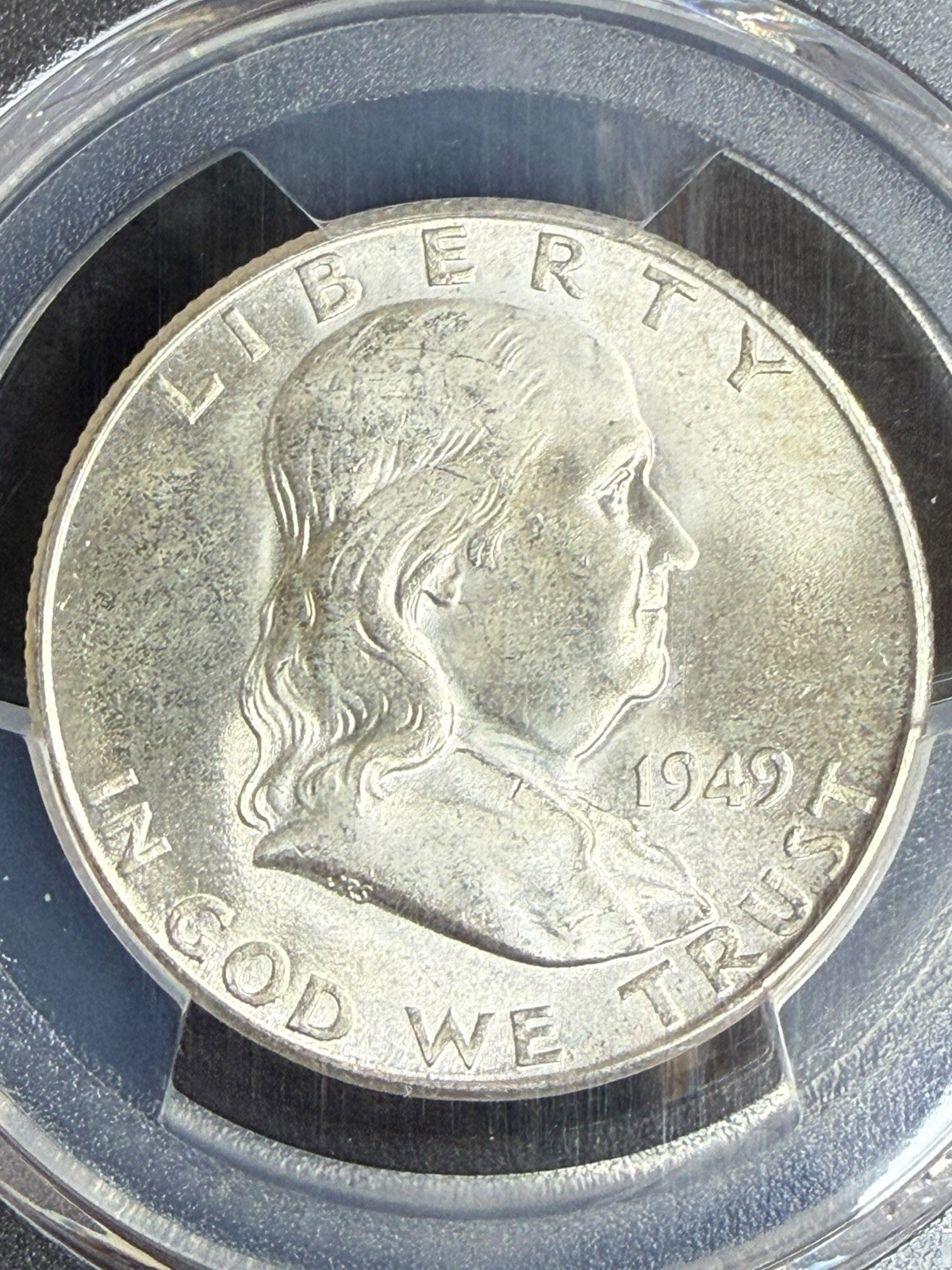 1949-S PCGS MS65 Franklin Half Dollar, Brilliant Luster