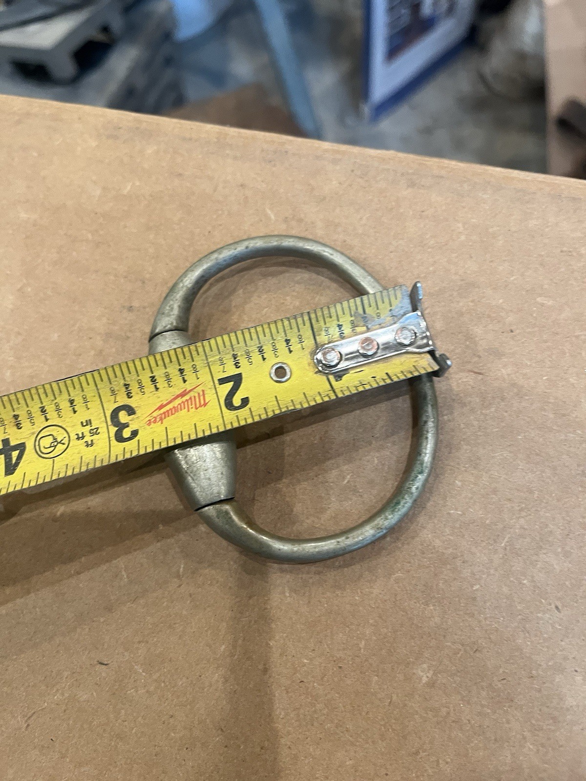 D-Ring Snaffle Bit Metal English Made , Look Closer good bit