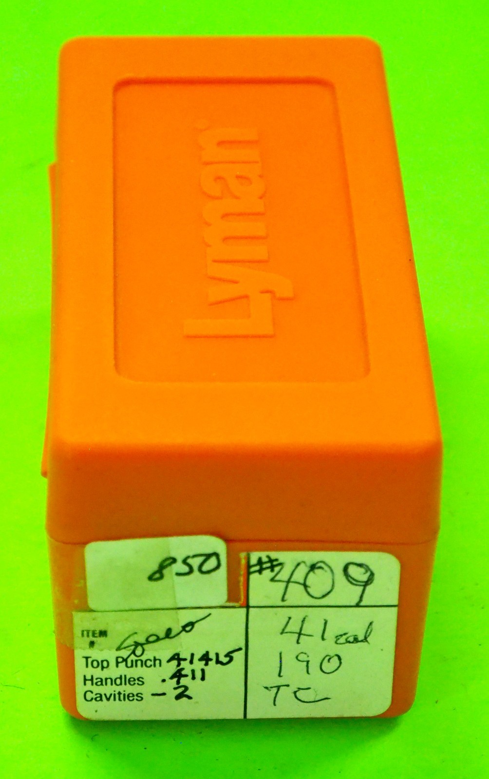 Saeco/Redding #409 (2-cavity) Mold-41Cal/.41 Rem Mag