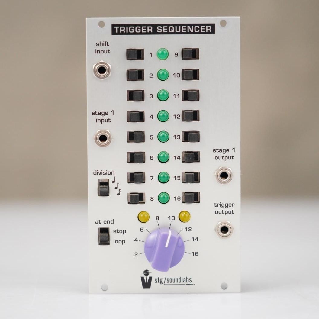 STG Soundlabs Trigger Sequencer Eurorack Module #58455