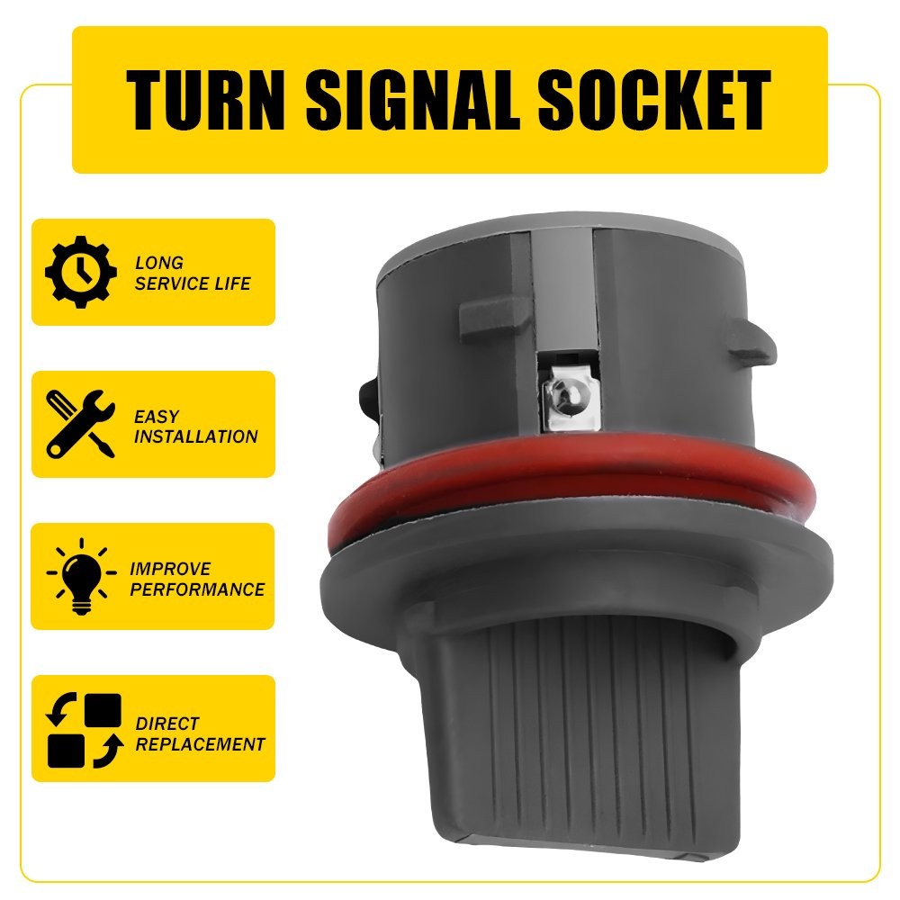 FIT FOR 2021-2023 Hyundai Elantra Front Turn Signal Socket Bulb Plug 92166-A9000