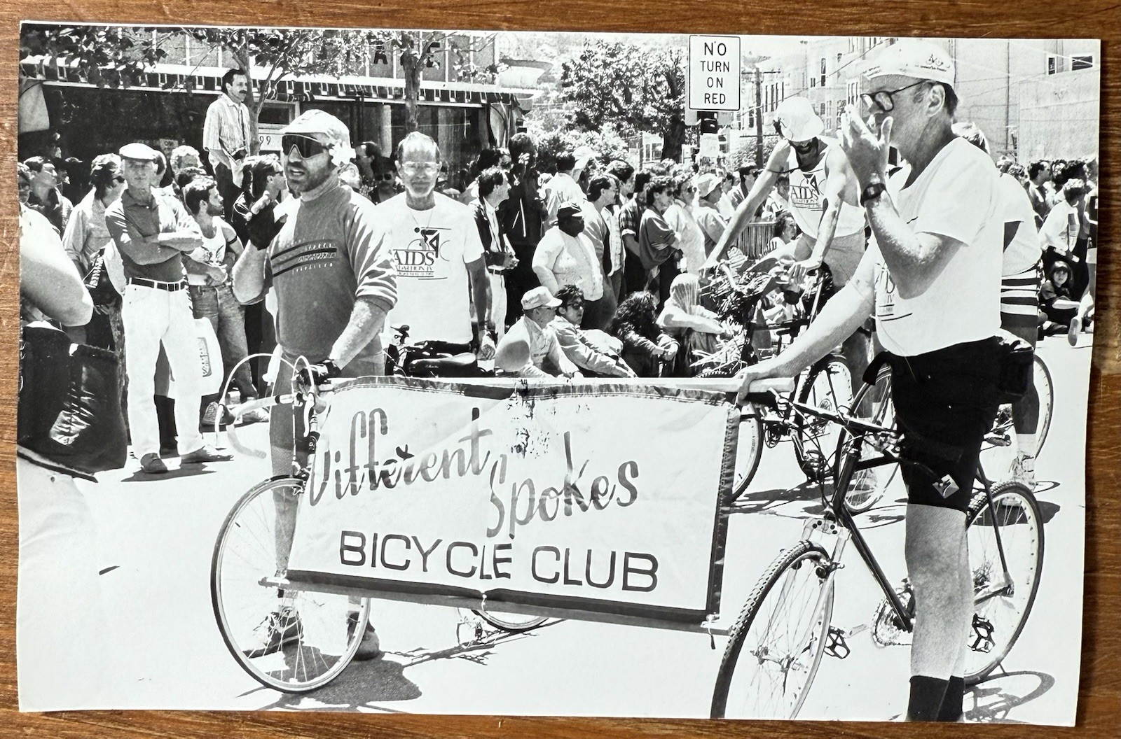 Vintage 1989 Gay & Lesbian Freedom Day Parade Real Photo Postcard San Francisco