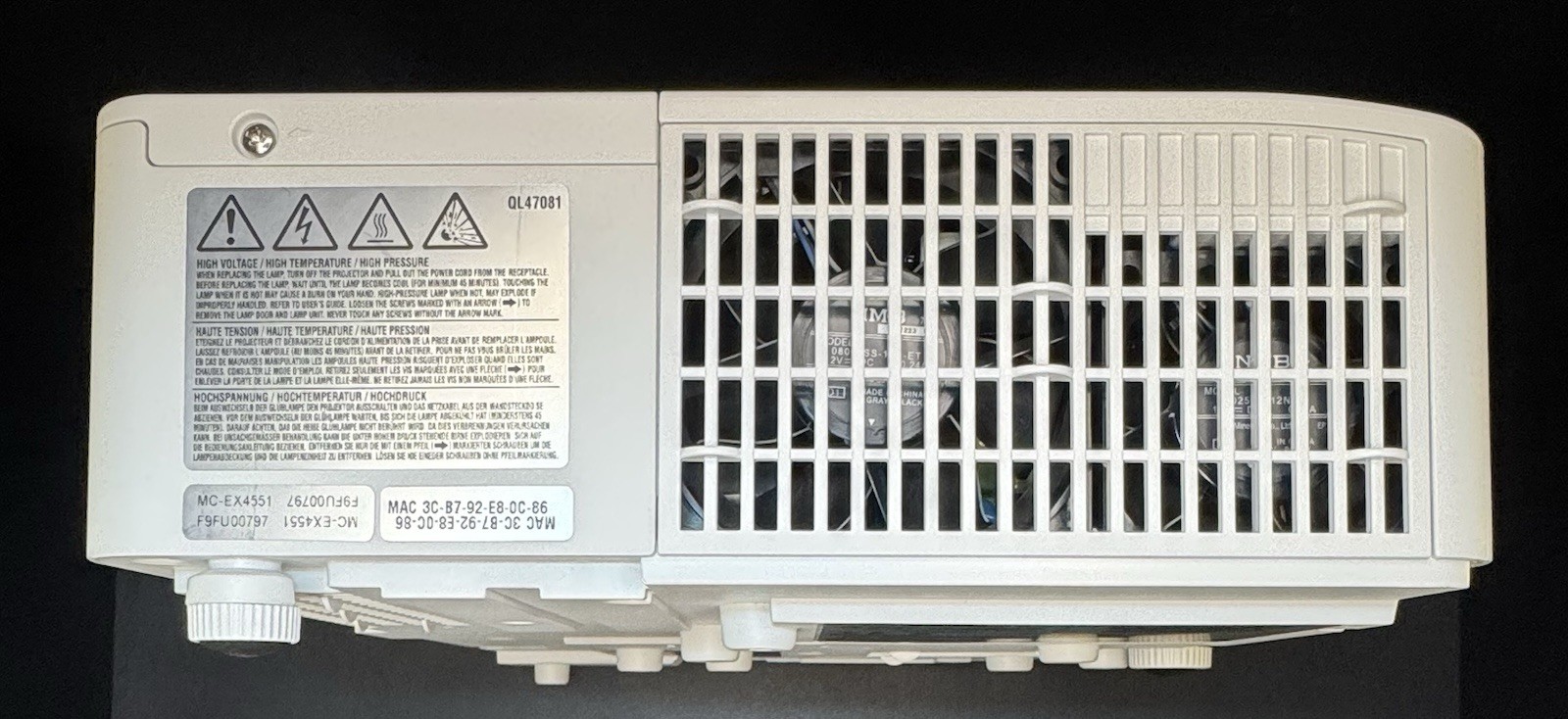 Maxwell MC-EX4551 Projector
