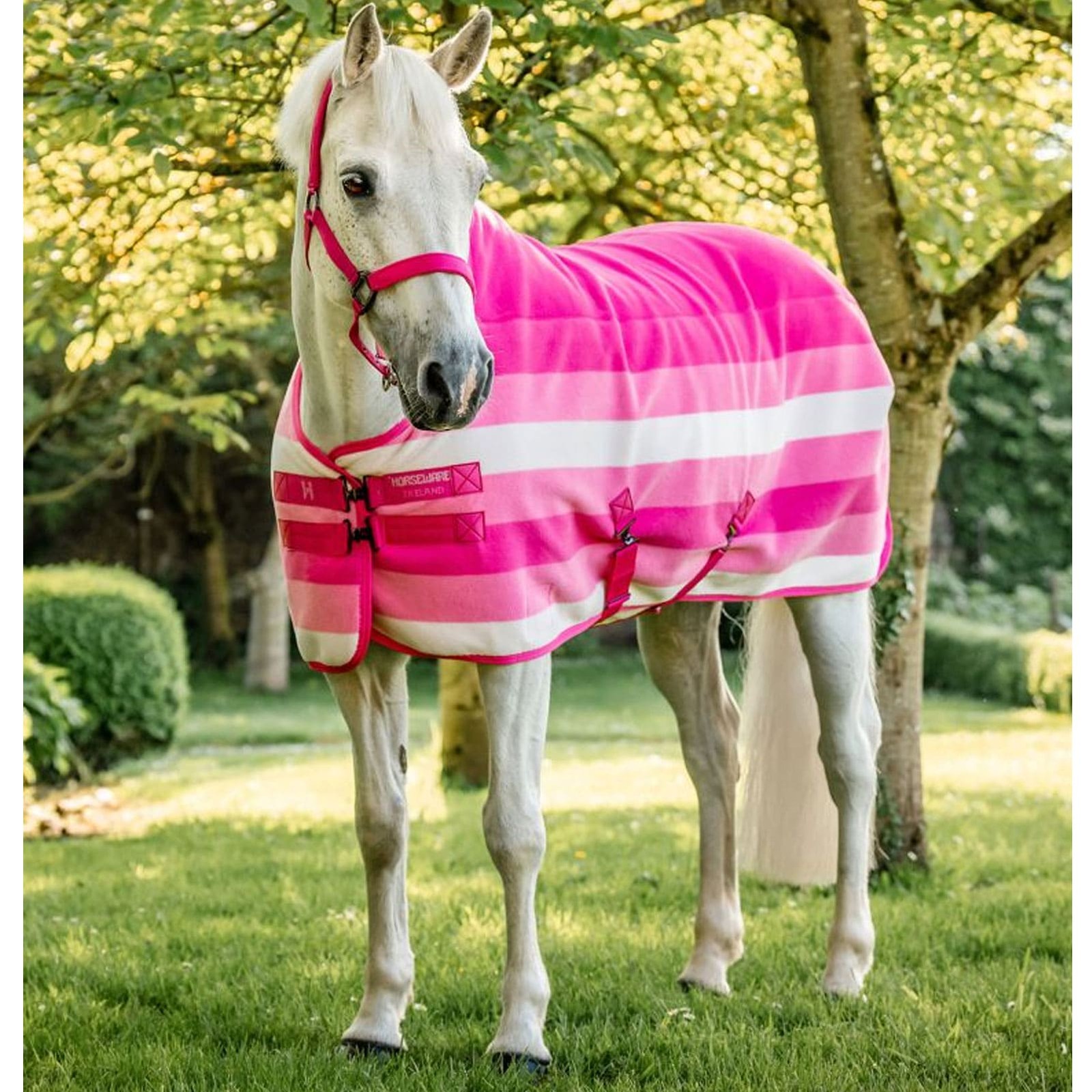 HORSEWARE IRELAND Newmarket Pony Fleece Witney Pink Cooler