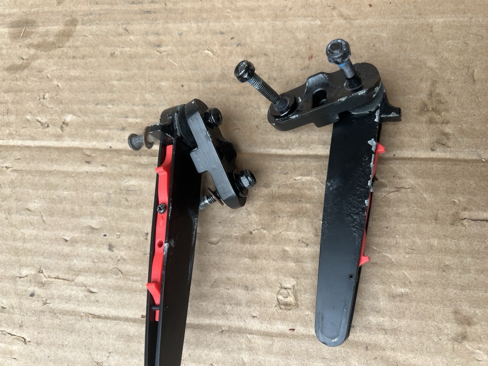 Motion Composites Wheelchair Sideguard Mounting Brackets C2 Helio