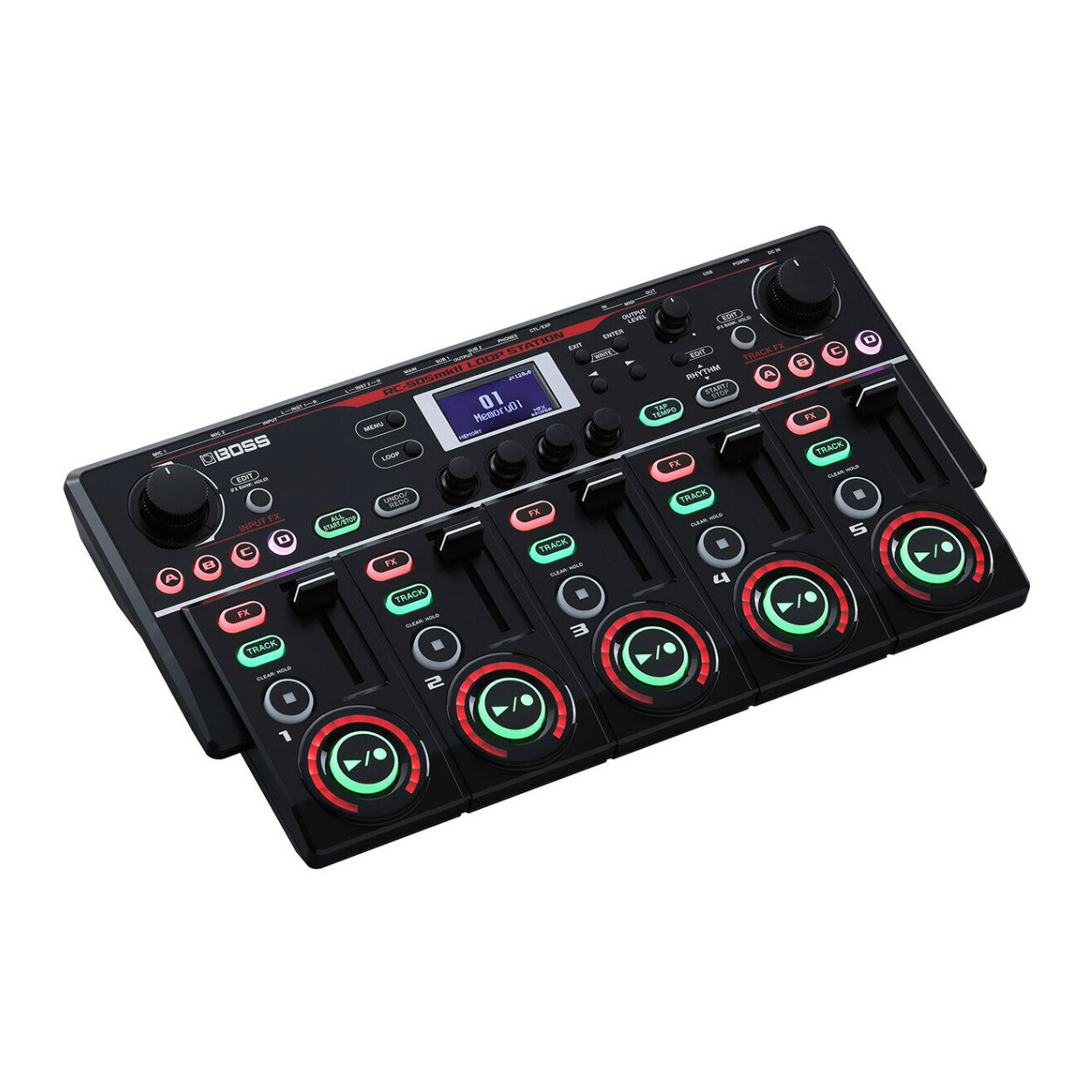 BOSS RC-505MKII User Configurable Controls 49 Input FX Tabletop Looper