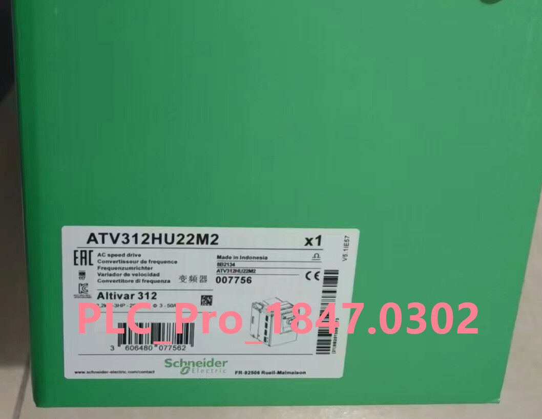 ATV312HU22M2 1PCS Brand New Schneider ATV312HU22M2 Converter  Fast delivery