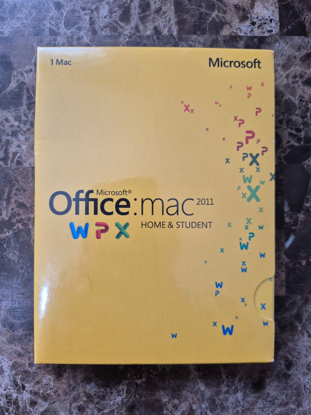 NEW SEALED Microsoft Office MAC 2011 for 1 PC With Backup Install DVD