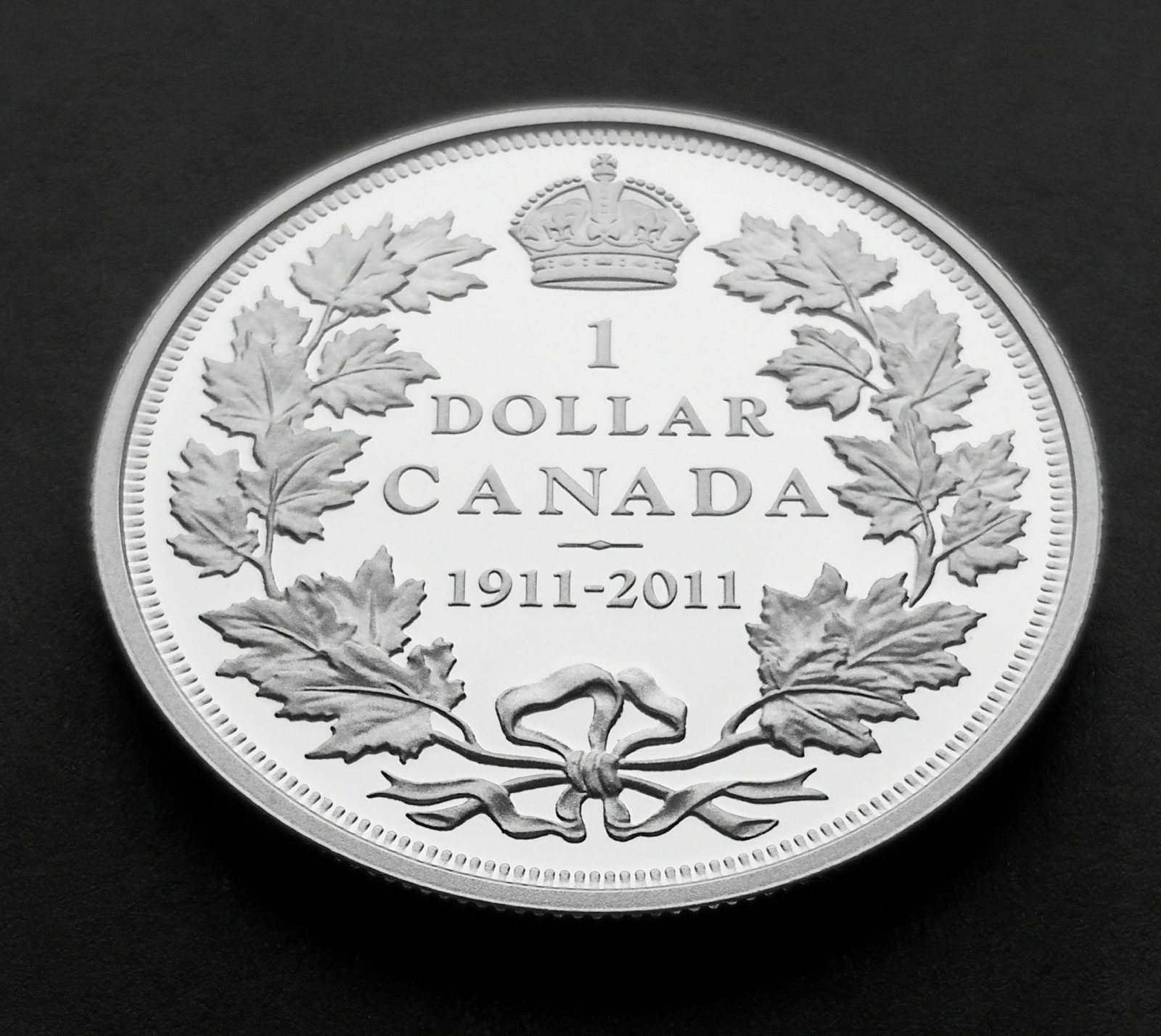 ***  CANADA  PROOF  SILVER  DOLLAR  1911 - 2011  ***  SPECIAL  EDITION  ***