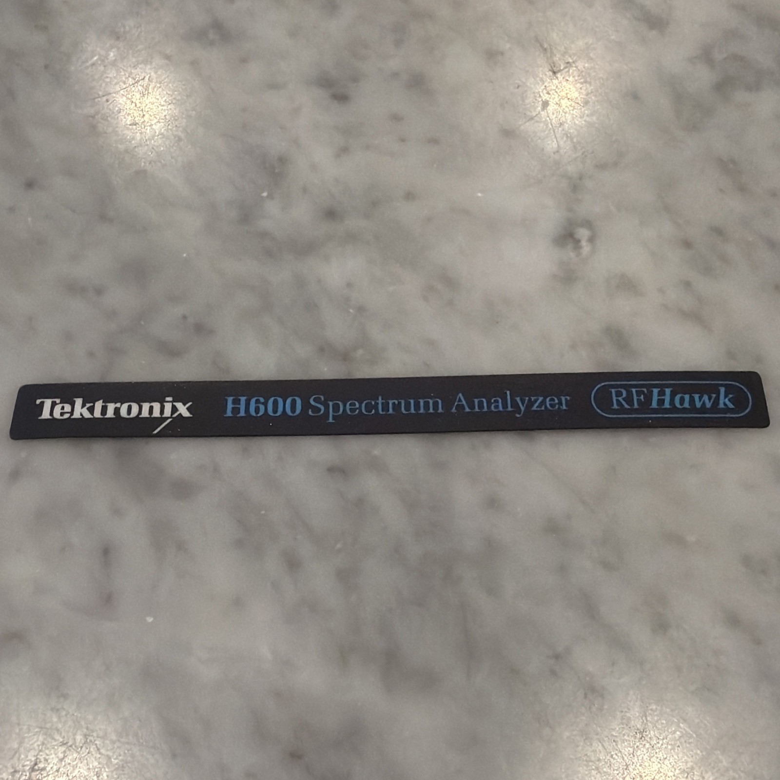 New Tektronix RFHawk H600 Spectrum Analyzer Front Label