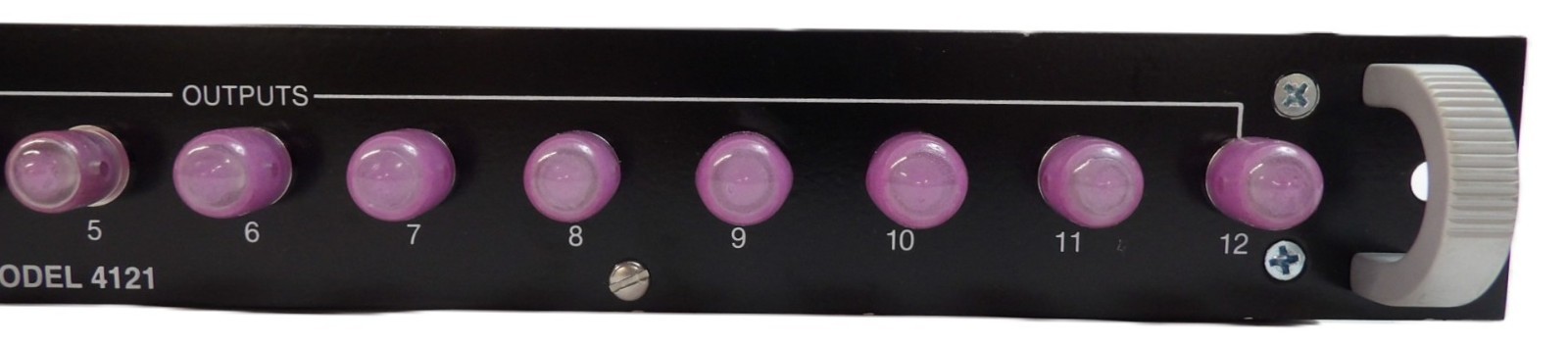 Dytran Instruments Model 4121 Accelerometer 12 Channel Power Unit Working